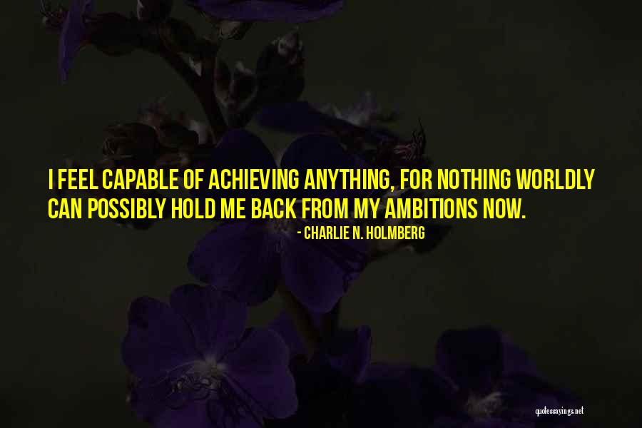Sotanos Quotes By Charlie N. Holmberg Sotanos Quotes By Charlie N. Holmberg
