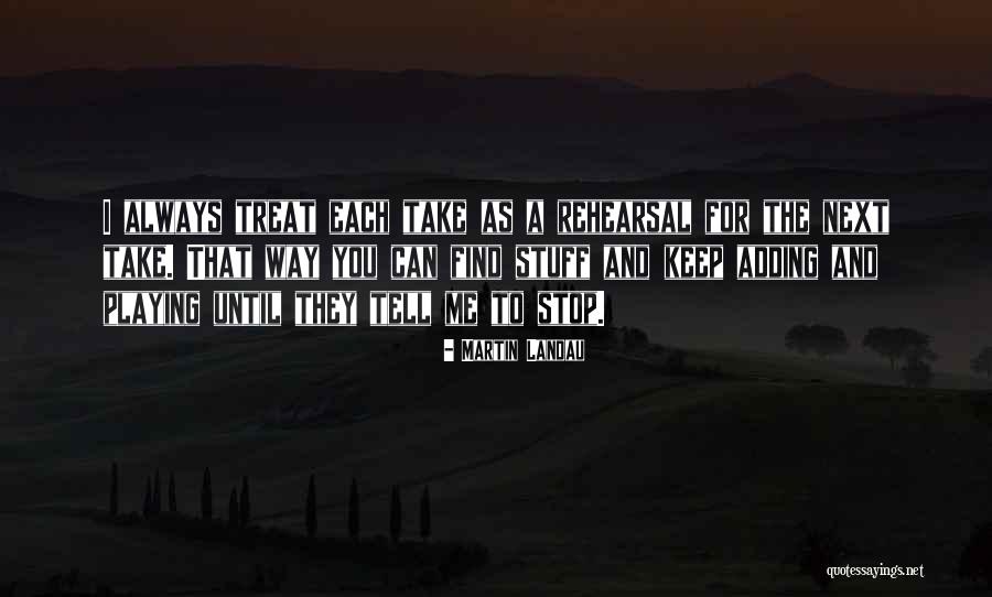 Sotilaskotiliitto Quotes By Martin Landau Sotilaskotiliitto Quotes By Martin Landau