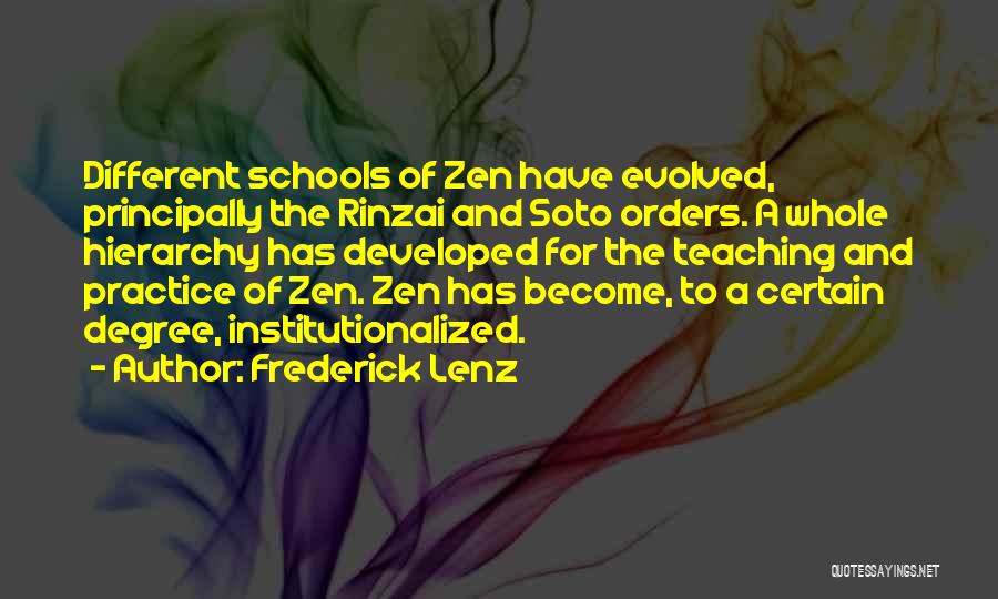 Soto Quotes By Frederick Lenz