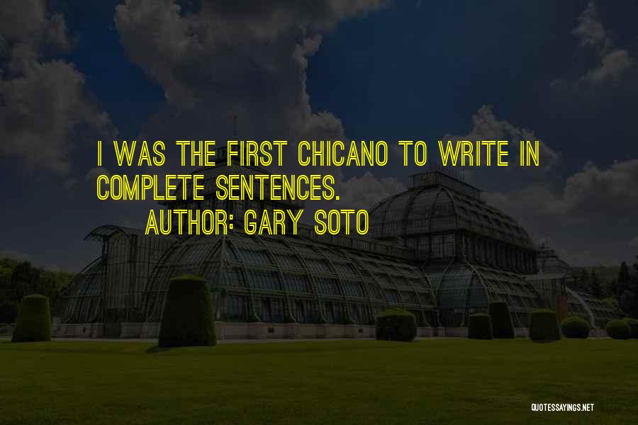 Soto Quotes By Gary Soto