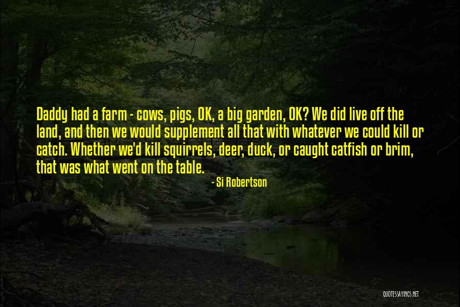Sotry Quotes By Si Robertson