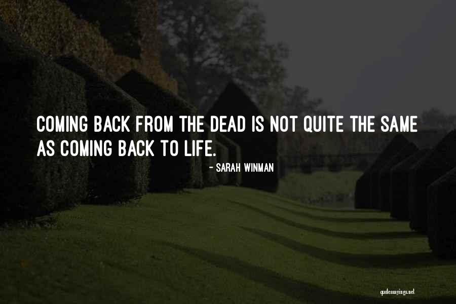 Sotsky Mindy Quotes By Sarah Winman Sotsky Mindy Quotes By Sarah Winman