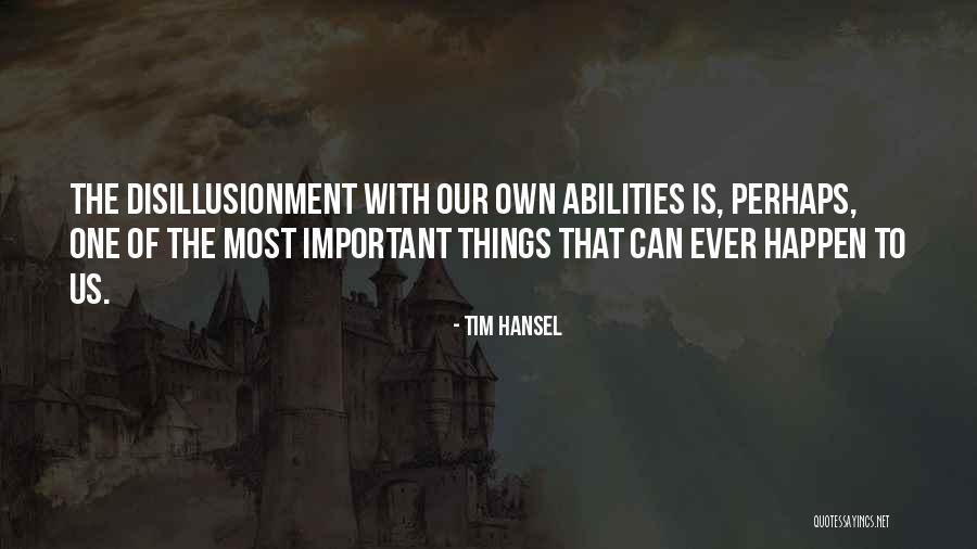 Sottana Polarstone Quotes By Tim Hansel Sottana Polarstone Quotes By Tim Hansel