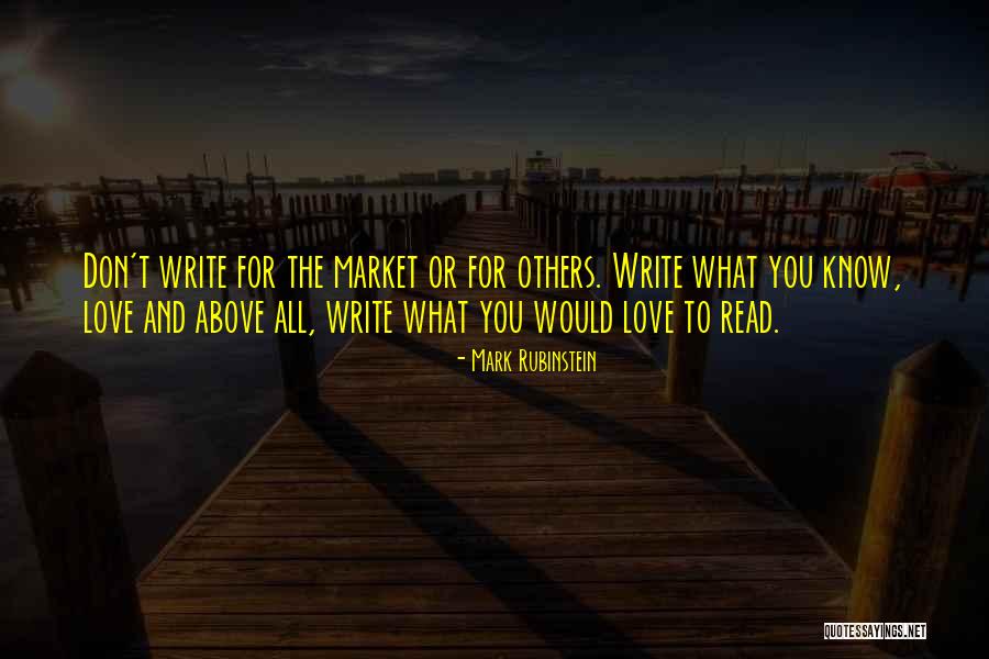 Souchets Quotes By Mark Rubinstein Souchets Quotes By Mark Rubinstein