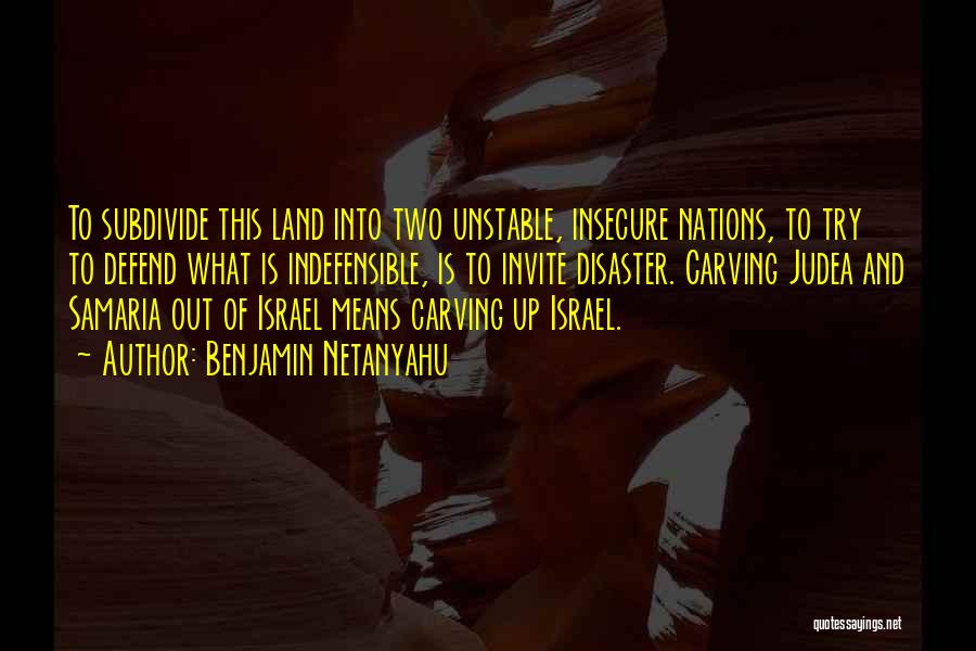 Soujourner Quotes By Benjamin Netanyahu