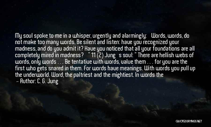 Soul 2 Soul Quotes By C. G. Jung