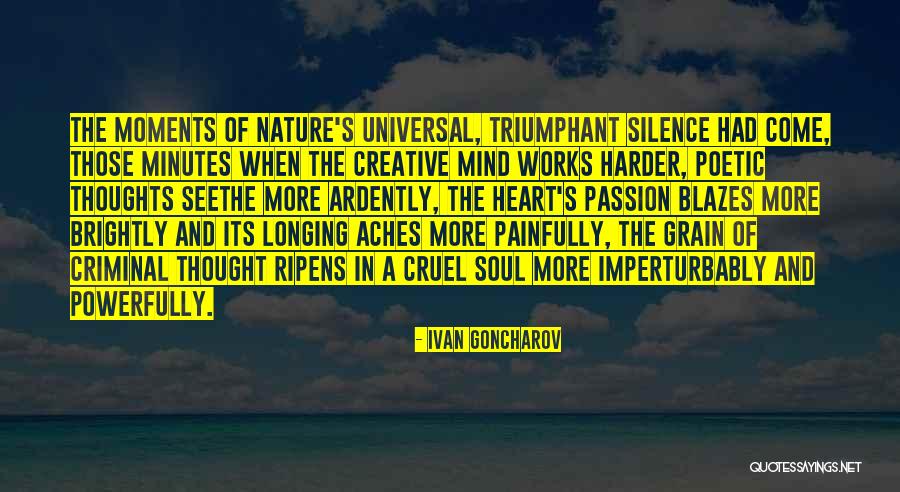 Soul Aches Quotes By Ivan Goncharov