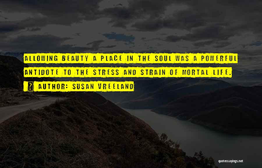 Soul And Beauty Quotes By Susan Vreeland