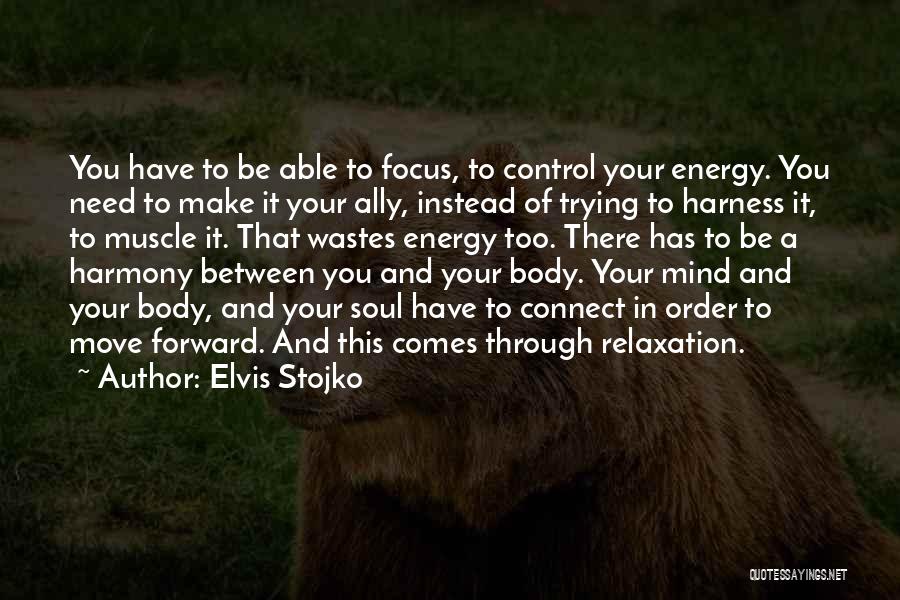 Soul And Energy Quotes By Elvis Stojko