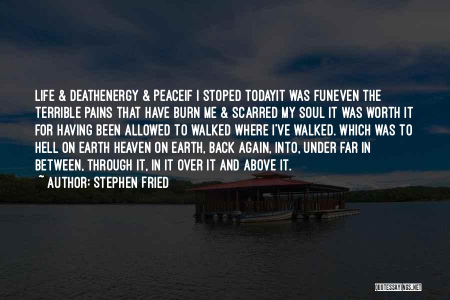 Soul And Energy Quotes By Stephen Fried