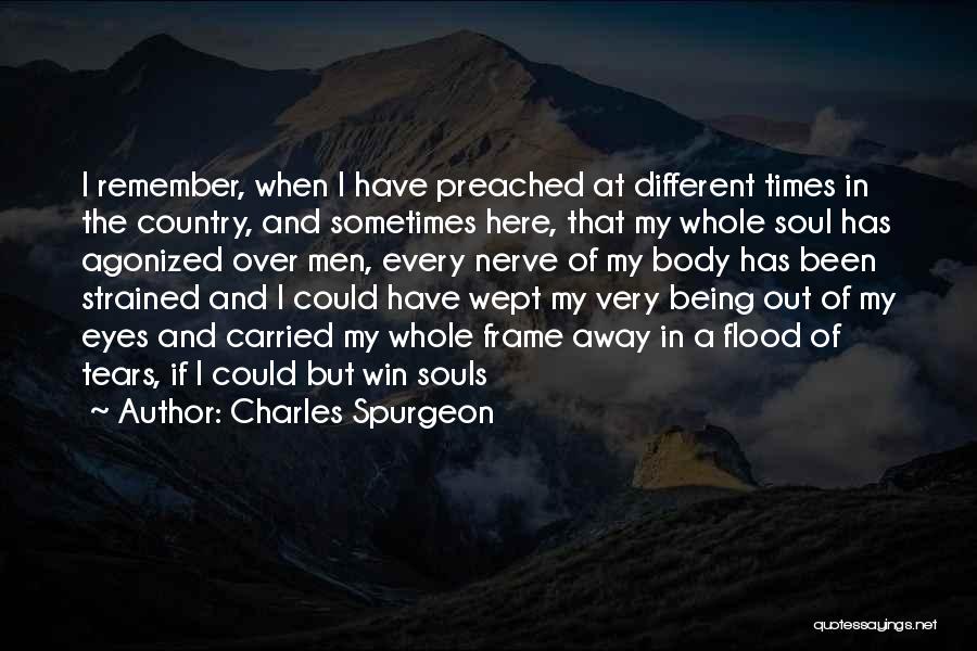 Soul And Eyes Quotes By Charles Spurgeon