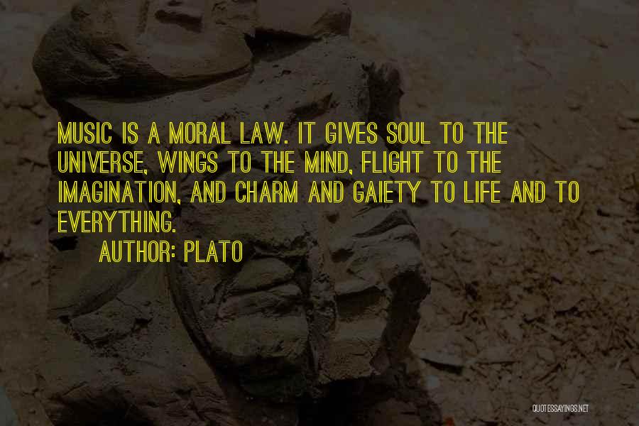 Soul And Music Quotes By Plato