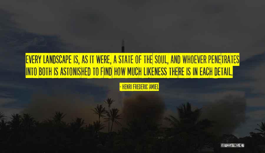 Soul And Nature Quotes By Henri Frederic Amiel