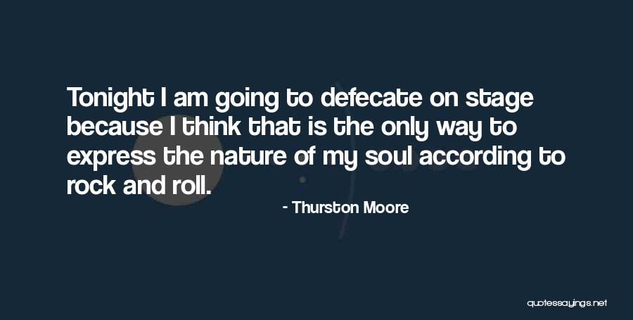 Soul And Nature Quotes By Thurston Moore