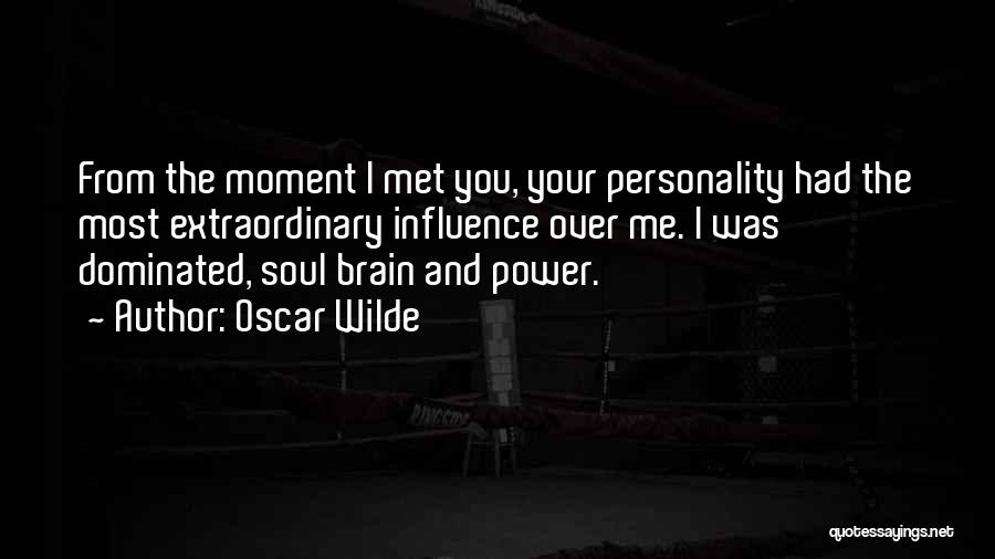Soul Bond Quotes By Oscar Wilde