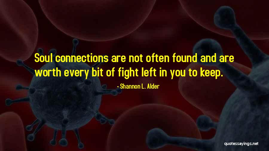 Soul Connections Quotes By Shannon L. Alder