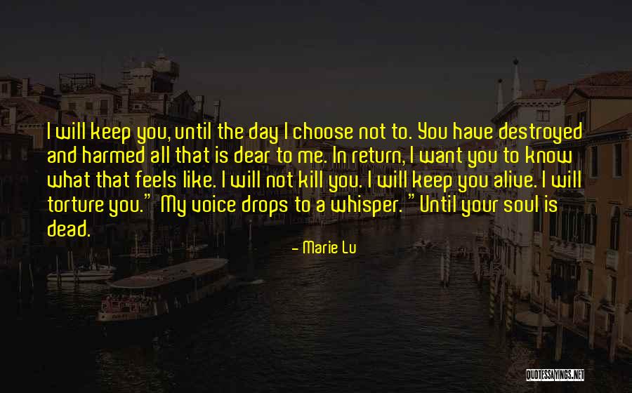 Soul Destroyed Quotes By Marie Lu Soul Destroyed Quotes By Marie Lu