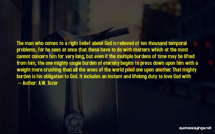 Soul Eternity Quotes By A.W. Tozer