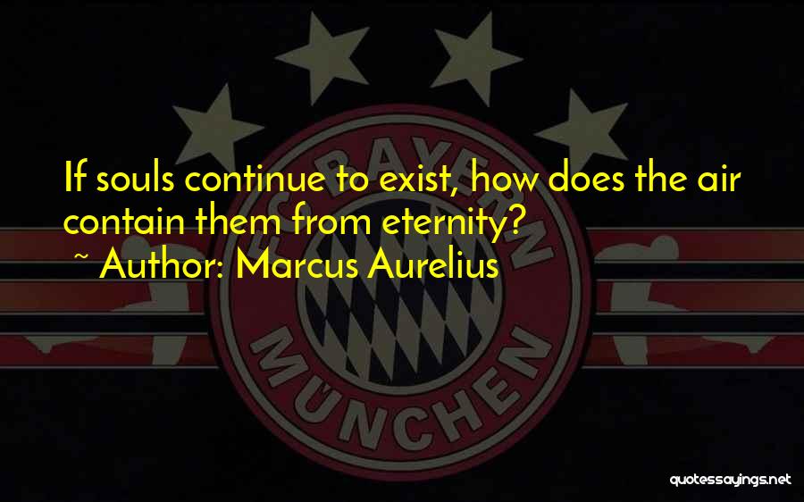 Soul Eternity Quotes By Marcus Aurelius