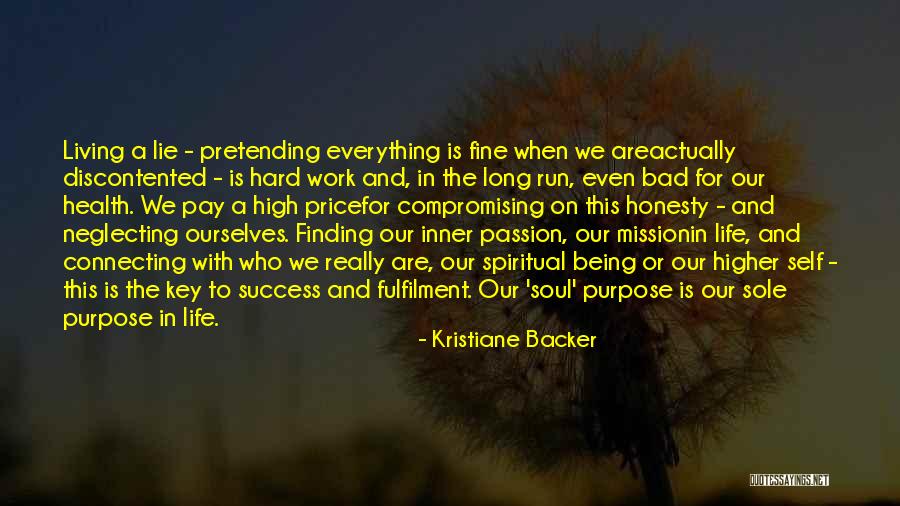 Soul Finding Quotes By Kristiane Backer Soul Finding Quotes By Kristiane Backer