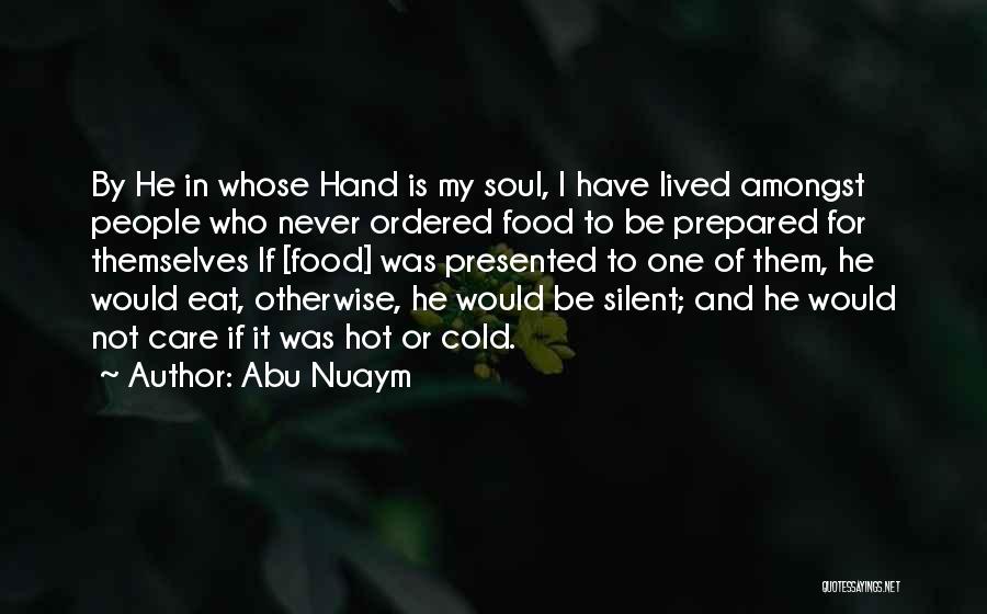 Soul Food Quotes By Abu Nuaym