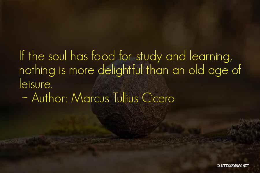 Soul Food Quotes By Marcus Tullius Cicero
