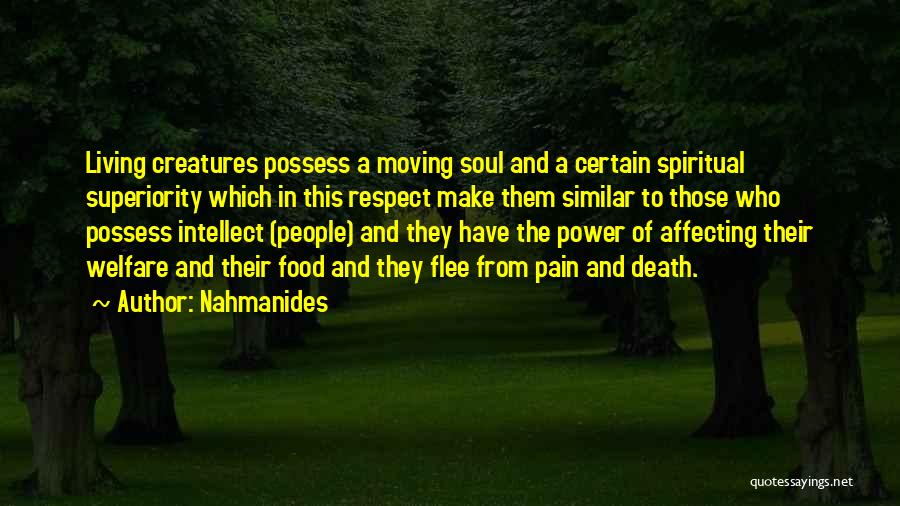 Soul Food Quotes By Nahmanides