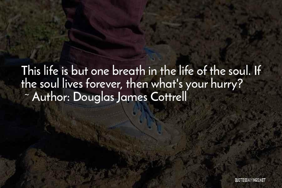 Soul Lives Forever Quotes By Douglas James Cottrell