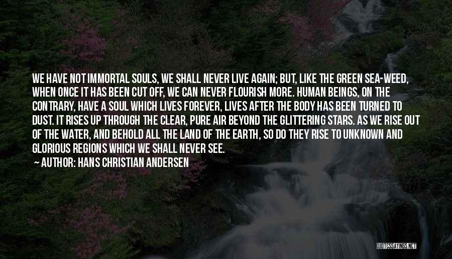 Soul Lives Forever Quotes By Hans Christian Andersen