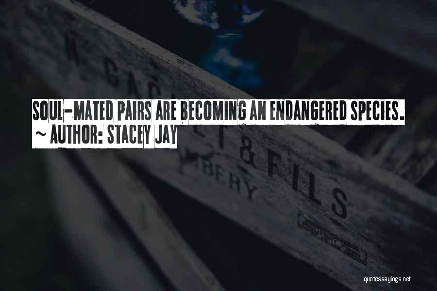 Soul Mates Love Quotes By Stacey Jay