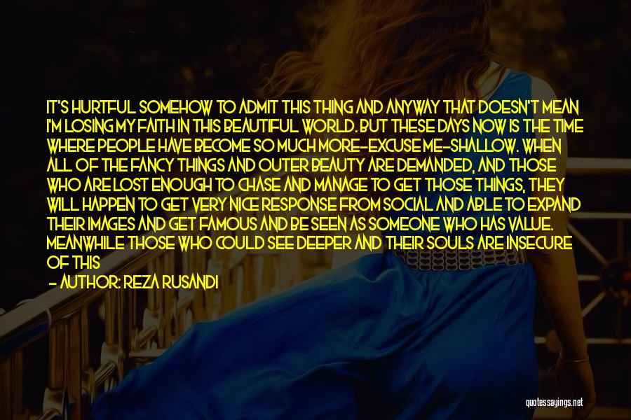 Soul Meaning Quotes By Reza Rusandi