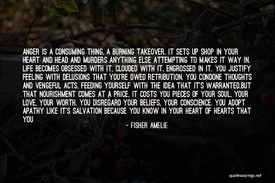 Soul Nourishment Quotes By Fisher Amelie Soul Nourishment Quotes By Fisher Amelie