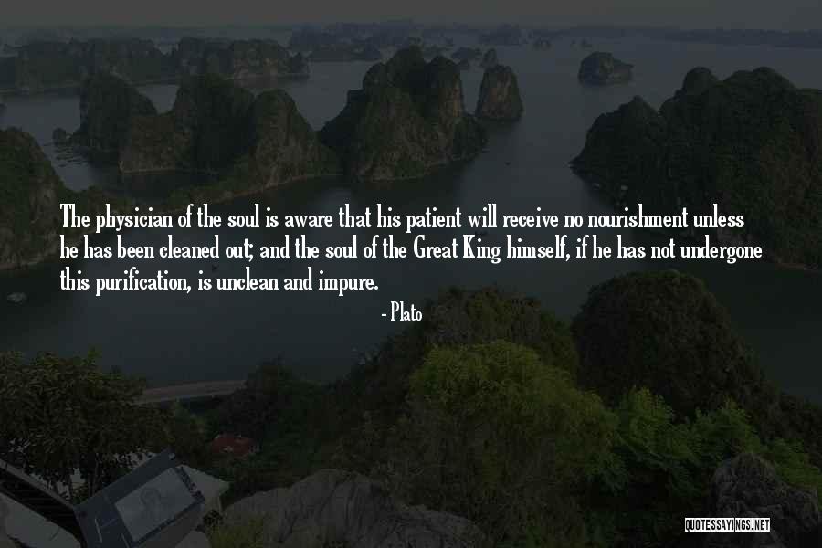 Soul Nourishment Quotes By Plato