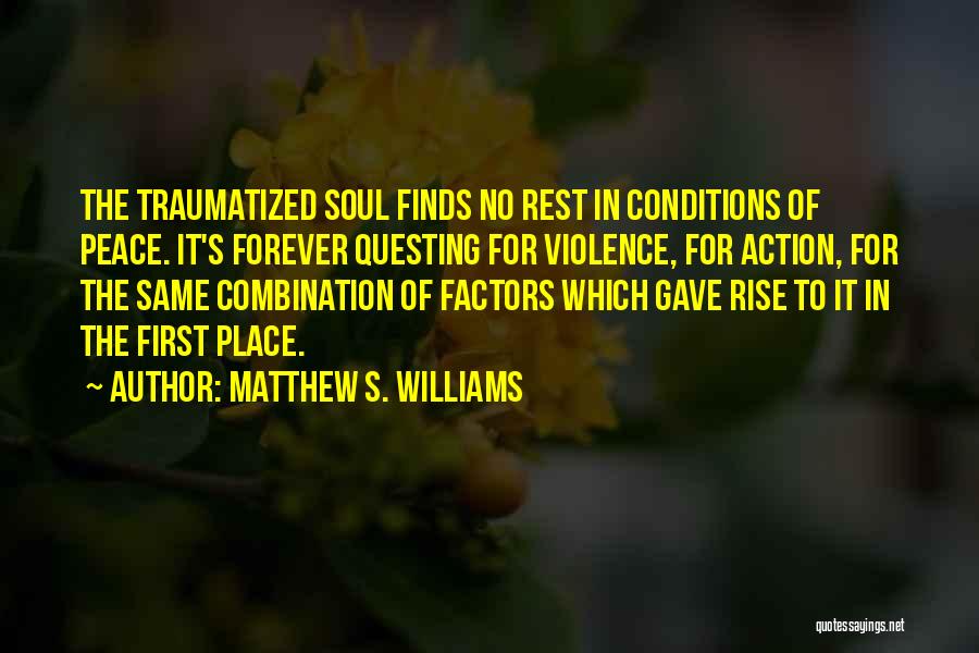 Soul Rest In Peace Quotes By Matthew S. Williams