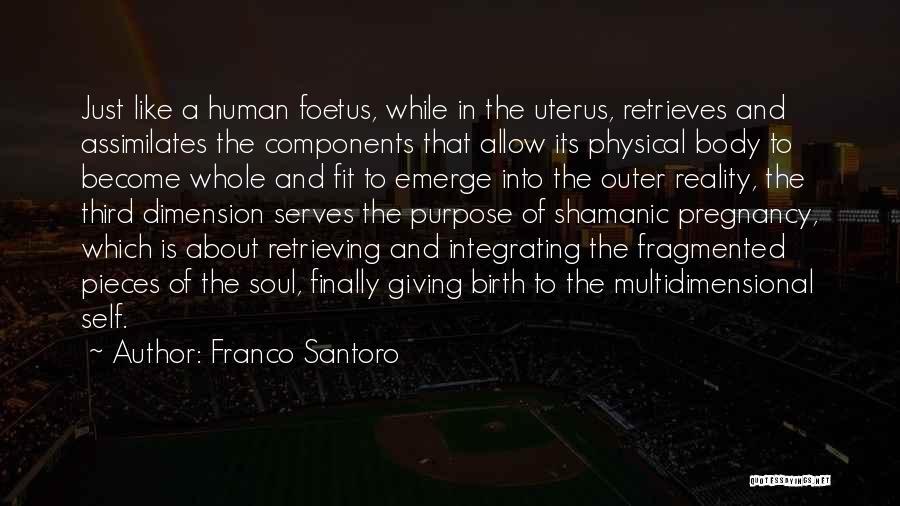 Soul Retrieval Quotes By Franco Santoro
