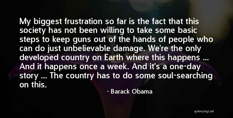 Soul Searching Quotes By Barack Obama