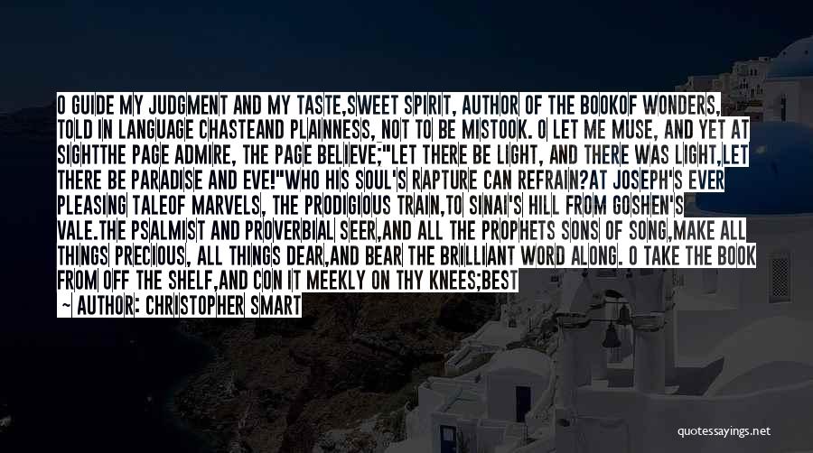 Soul Train Quotes By Christopher Smart Soul Train Quotes By Christopher Smart