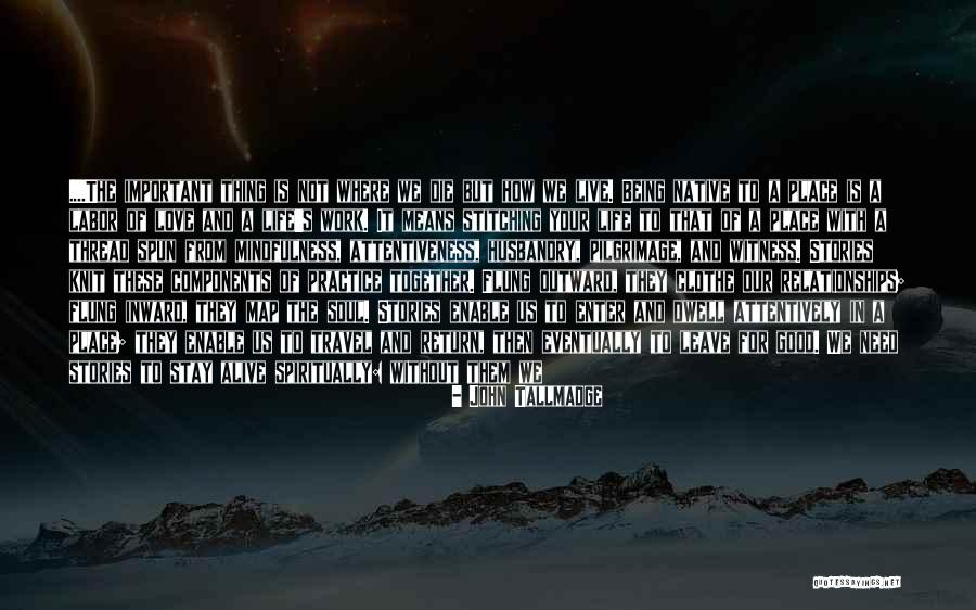 Soul Travel Quotes By John Tallmadge Soul Travel Quotes By John Tallmadge