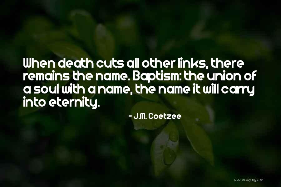 Soul Union Quotes By J.M. Coetzee