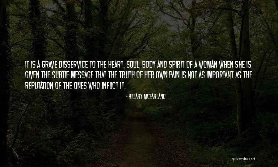 Soul Woman Quotes By Hillary McFarland Soul Woman Quotes By Hillary McFarland