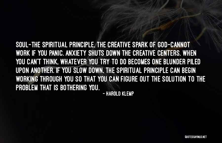 Soul Work Quotes By Harold Klemp