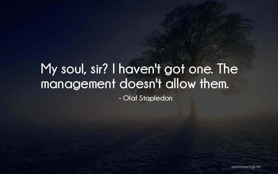 Soul Work Quotes By Olaf Stapledon