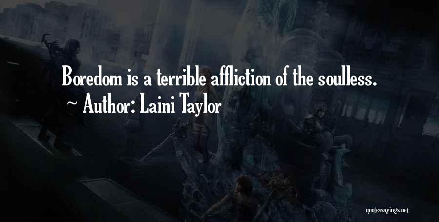 Soulless Quotes By Laini Taylor