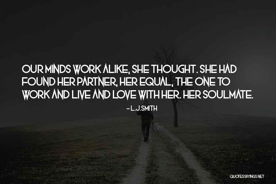 Soulmate Found Quotes By L.J.Smith Soulmate Found Quotes By L.J.Smith