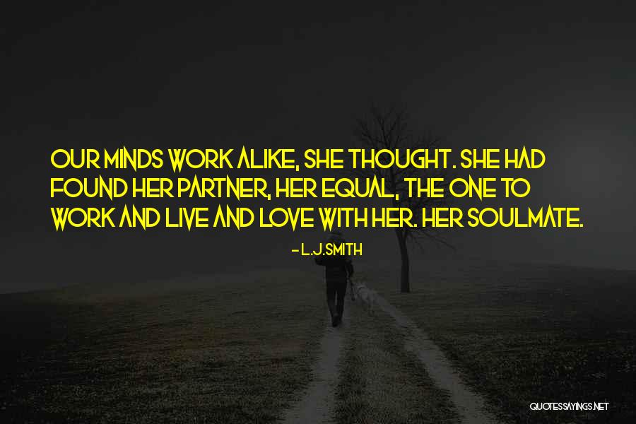 Soulmate Love Quotes By L.J.Smith Soulmate Love Quotes By L.J.Smith