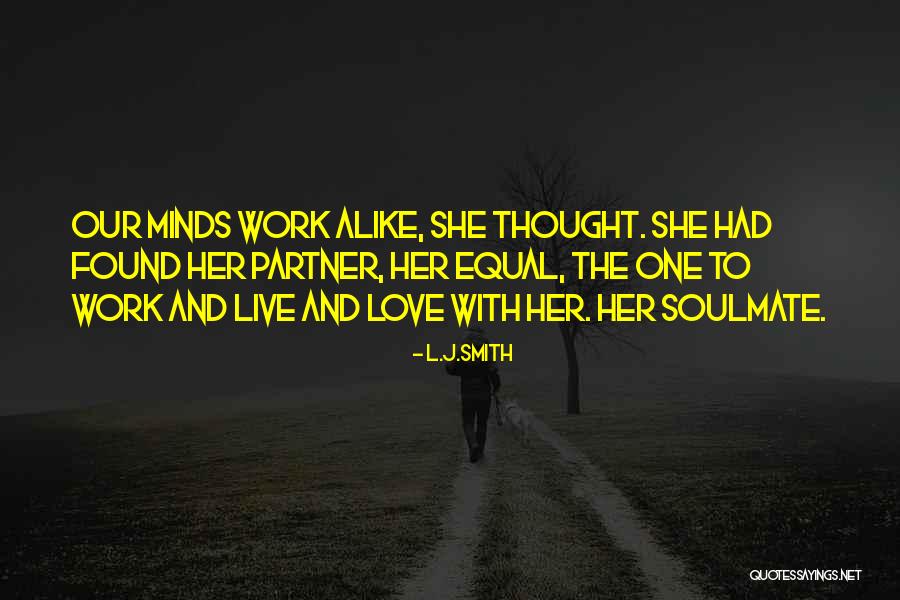 Soulmate Love Quotes By L.J.Smith