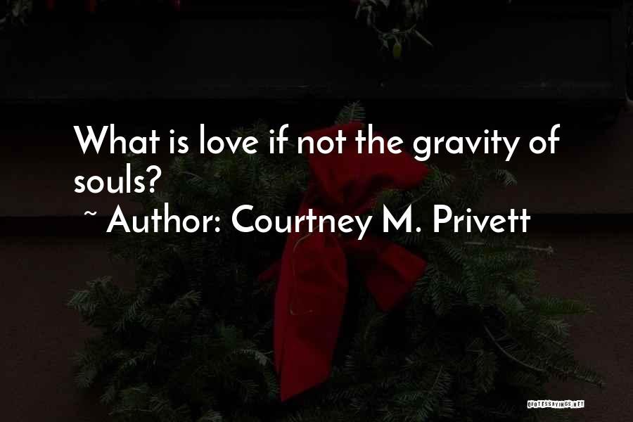 Soulmates Love Quotes By Courtney M. Privett