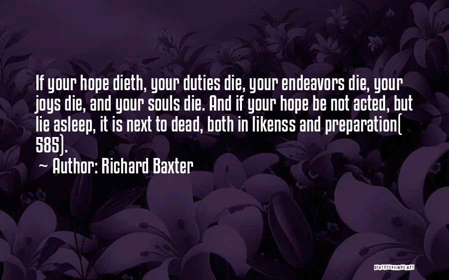 Souls And Death Quotes By Richard Baxter