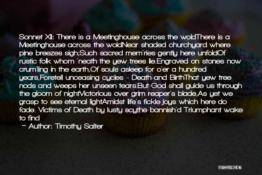 Souls And Death Quotes By Timothy Salter