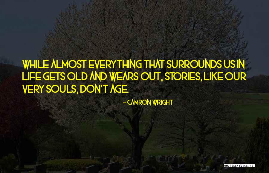 Souls And Life Quotes By Camron Wright